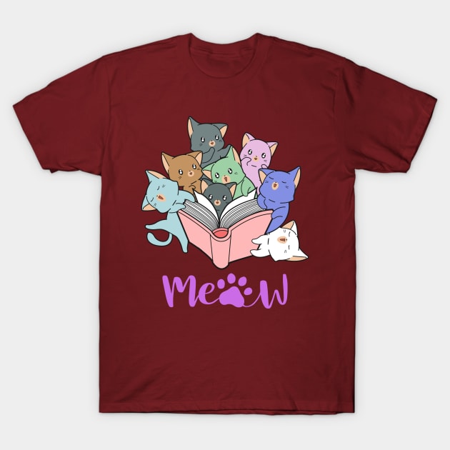 Kitten Meown T-Shirt by erikhermawann22